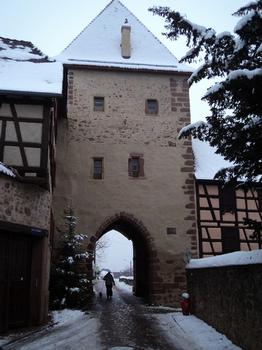 La porte du Brand à Turckheim (Haut-Rhin)