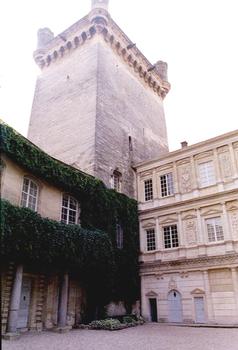 Le donjon médiéval du château d'Uzès (Gard)