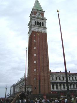 Le campanile de Saint Marc, à Venise