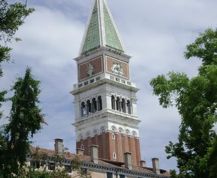 Le campanile de Saint Marc, à Venise