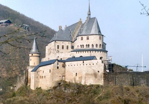Le château de Vianden (Grand-Duché du Luxembourg)