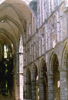 Ruins of the cistercian abbey at Villers-la-Ville