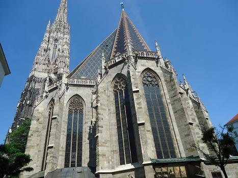 La cathédrale Saint Etienne (Stefansdom) à Vienne