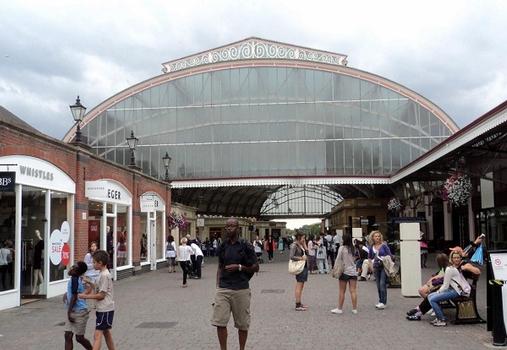 L'ancienne gare de Windsor, reconvertie partiellement en centre commercial et galerie marchande