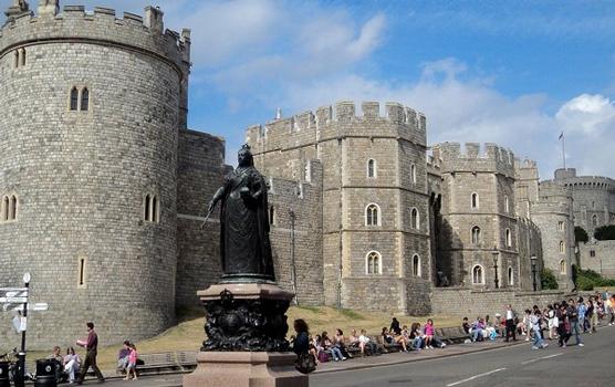 Les remparts sud du château de Windsor