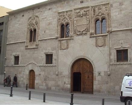 Le Palacio de los Momos, qui sert de palais de justice, à Zamora (Castille-et-Leon)