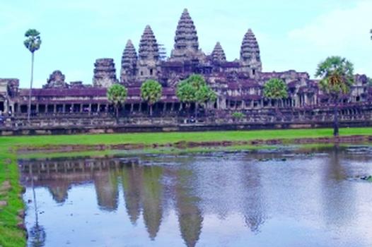 Der Tempel Angkor Wat in Kambodscha
