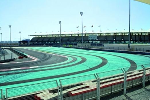 Software für die Formel-1-Rennstrecke in Abu Dhabi