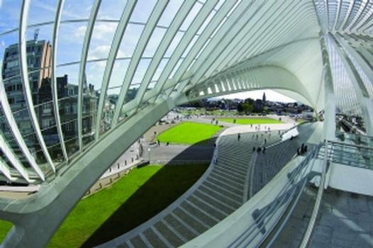 MSH-Profile für Calatravas Gare Liége-Guillemins