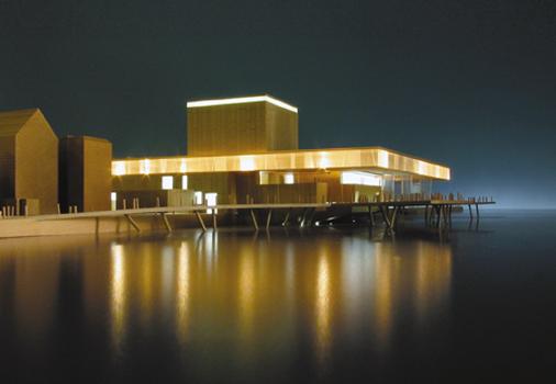 Théâtre royal danois à Copenhague en construction