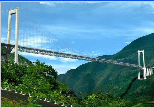 Ba Lin He-Brücke in Guiyang