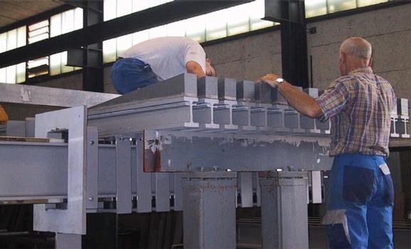 Production of a Modular Expansion Joint of the type LR16 (max. linear movement 1280 mm)