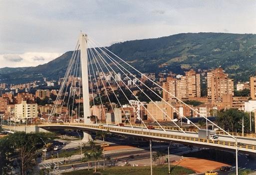 Peldar-Brücke, Envigado, Kolumbien