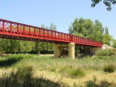 Pont sur le Tajo à Fuentidueña, Madrid, Espagne