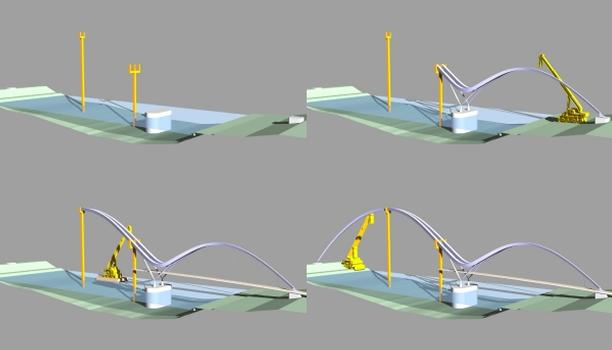 Visualisierung des geplanten Bauablaufes – 
Tim Harris, expedition engineering, London