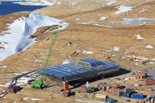 Nouvelle station de recherche indienne sur les Larsemann Hills en Antarctique