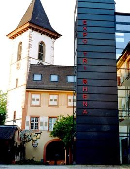 View of the Lörrach Museum lift tower