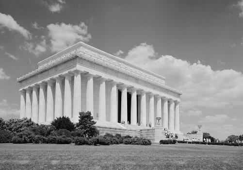 Lincoln Memorial, Washington, DC, (HABS, DC,WASH,462-3)