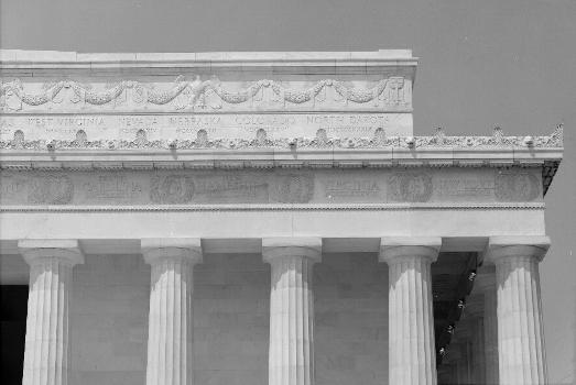 Lincoln Memorial, Washington, DC, (HABS, DC,WASH,462-23)