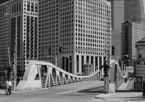 Franklin Street Bridge, Chicago. (HAER, ILL, 16-CHIG, 124-1)