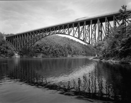 French King Bridge, Erving, Massachusetts, USA. (HAER, MASS,6-ERV,1-7)
