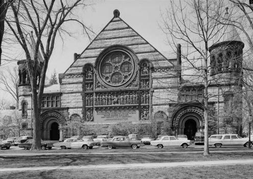Alexander Hall, Princeton University.(HABS, NJ,11-PRINT,4C-1)