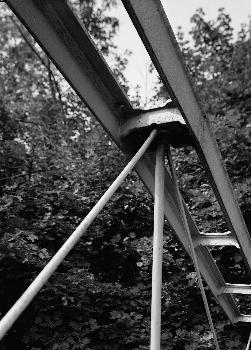 Whipple Cast & Wrought Iron Bowstring Truss Bridge:Normans Kill Vicinity, Albany, Albany County, NY (HAER, NY,1-ALB,19-7)