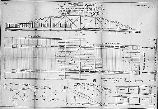 Whipple Cast & Wrought Iron Bowstring Truss Bridge:Normans Kill Vicinity, Albany, Albany County, NY (HAER, NY,1-ALB,19-13)