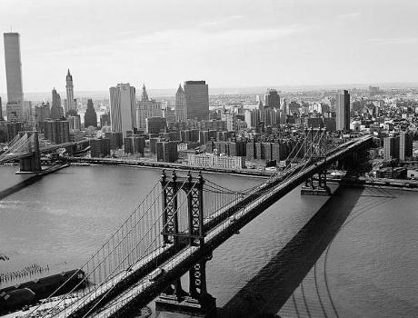 Manhattan Bridge. (HAER, NY,31-NEYO,164-1)