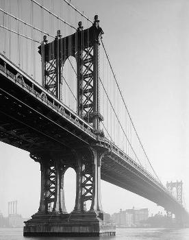 Manhattan Bridge. (HAER, NY,31-NEYO,164-7)