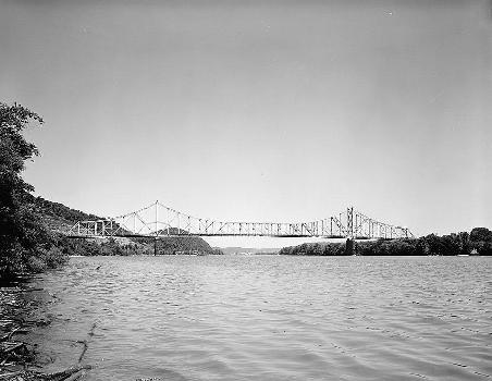 Sewickley Bridge, Sewickley, Pennsylvania. (HAER, PA,2-SEW,1-2)