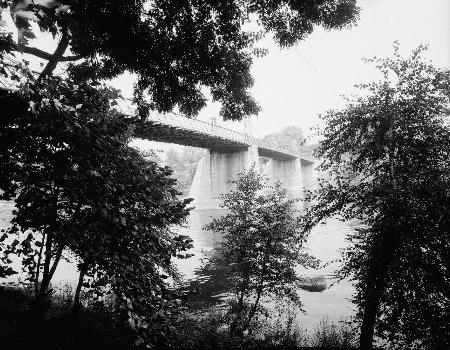 Delaware River Bridge, Riegelsville, Bucks County, PA (HAER, PA,9-RIEG,1-4)