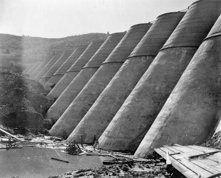 Mountain Dell Dam : Parley's Canyon, Salt Lake City, Salt Lake County, Utah (HAER, UTAH,18-SALCI,22-18)