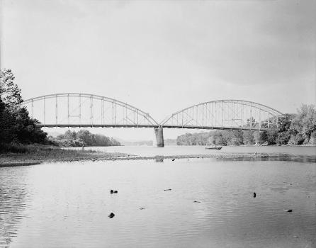 Corapolis Bridge, Corapolis, Pennsylvania. (HAER, PA,2-CORA,1-6)