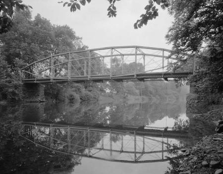 Nicholson Township Lenticular Bridge, Pennsylvania. (HAER, PA,66-NICH.V,1-1)