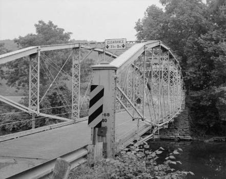 Nicholson Township Lenticular Bridge, Pennsylvania. (HAER, PA,66-NICH.V,1-4)