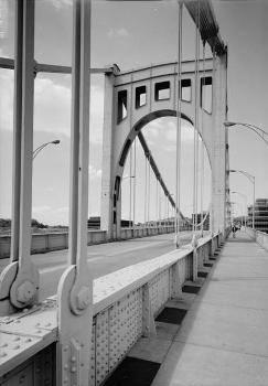Seventh Street Bridge, Pittsburgh, Pennsylvania. (HAER, PA,2-PITBU,78B-2)