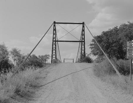 Regency Suspension Bridge (HAER TX,167-GOLD.V,1-2)
