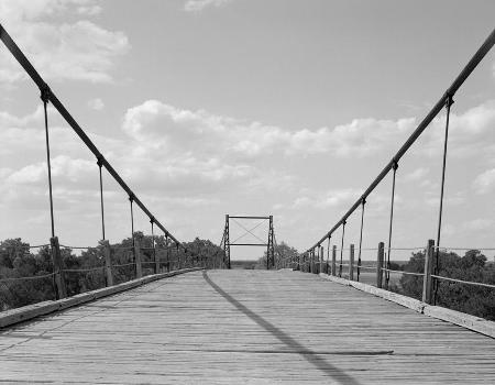 Regency Suspension Bridge (HAER TX,167-GOLD.V,1-3)