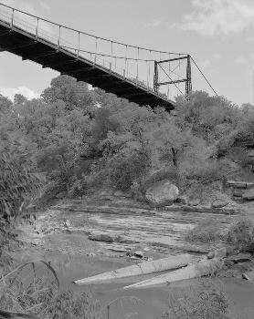 Regency Suspension Bridge (HAER TX,167-GOLD.V,1-5)