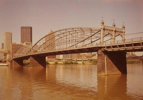 Smithfield Street Bridge, Pittsburgh. (HAER, PA,2-PITBU,58-30)