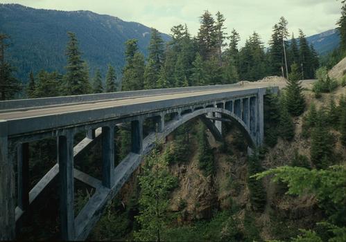 Deadwood Creek Bridge, Mount Rainier Park, Washington, USA. (HAER, WASH,27-LONG.V,4-4)