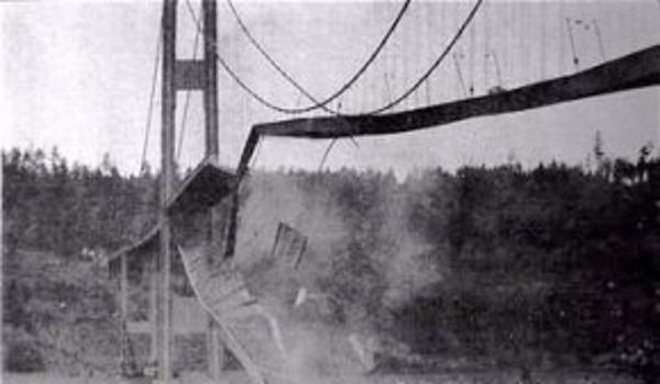 Ecroulement du Pont sur le détroit de Tacoma