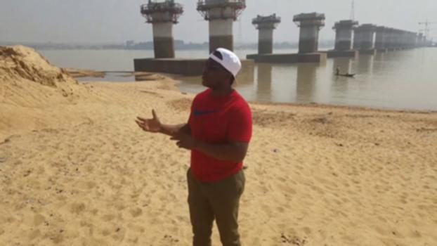 A visit to the Second Niger Bridge - Alfred Obiora Uzokwe:I visited the site of the Second Niger Bridge to assess progress of work
