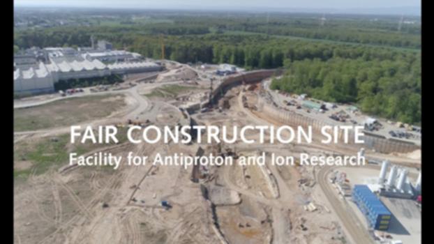 Drone video of FAIR construction site:April 2018: Watch the latest video of the FAIR construction site! 
FAIR, the Facility for Antiproton and Ion Research, is one of the largest research construction projects of the world. The particle accelerator facility is being build in Darmstadt at the GSI Helmholtzzentrum. More information: http://www.universe-in-the-lab.org
April: 2018: Das neueste Video von der FAIR-Baustelle.
FAIR, die Facility for Antiproton and Ion Research, ist einer der größten Forschungsbauprojekte welweit. Die Teilchenbeschleunigeranlage entsteht in Darmstadt am GSI Helmholtzzentrum. Mehr Infos: http://www.universum-im-labor.de
UniverseInTheLab
Copyright: GSI/FAIR/L. Möller, Intermedial Design
FOLLOW US
FACEBOOK 
https://www.facebook.com/GSIHelmholtzzentrum/
https://www.facebook.com/FAIRAccelerator/
TWITTER 
https://twitter.com/gsi_de
https://twitter.com/gsi_en
ABONNIEREN
http://www.youtube.com/subscription_center?add_user=GSIHelmholtzzentrum
https://www.gsi.de/en/start/news.htm