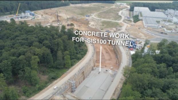 Drone video: FAIR construction site in June:June 2018: Watch the latest video of the FAIR construction site! FAIR, the Facility for Antiproton and Ion Research, is one of the largest research construction projects of the world. The particle accelerator facility is being build in Darmstadt at the GSI Helmholtzzentrum. More information: http://www.universe-in-the-lab.org 
Juni 2018: Das neueste Video von der FAIR-Baustelle. FAIR, die Facility for Antiproton and Ion Research, ist eines der größten Forschungsbauprojekte weltweit. Die Teilchenbeschleunigeranlage entsteht in Darmstadt am GSI Helmholtzzentrum. Mehr Infos: http://www.universum-im-labor.de UniverseInTheLab 
Copyright: GSI/FAIR/L. Möller, Intermedial Design 
FOLLOW US 
FACEBOOK 
facebook.com/GSIHelmholtzzentrum
facebook.com/FAIRAccelerator
TWITTER 
twitter.com/GSI_de
twitter.com/GSI_en 
ABONNIEREN 
https://www.youtube.com/channel/UC2gpNP67HgBzCjx8rnqn7fQ?sub_confirmation=1 
https://www.gsi.de/en/start/news.htm