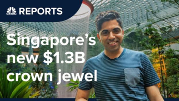 The world’s best airport just got even better | CNBC Reports:Singapore’s Changi Airport has been ranked the world’s best for seven years in a row now. But it isn't resting on its laurels, with the opening of a new nearly $1.3 billion “crown jewel” to stay ahead of the competition. CNBC’s Uptin Saiidi takes us inside.
-----
Subscribe to us on YouTube: http://cnb.cx/2wuoARM
Subscribe to CNBC Life on YouTube: http://cnb.cx/2wAkfMv
Like our Facebook page:
https://www.facebook.com/cnbcinternational
Follow us on Instagram:
https://www.instagram.com/cnbcinternational/
Follow us on Twitter:
https://twitter.com/CNBCi
CNBC Travel Singapore