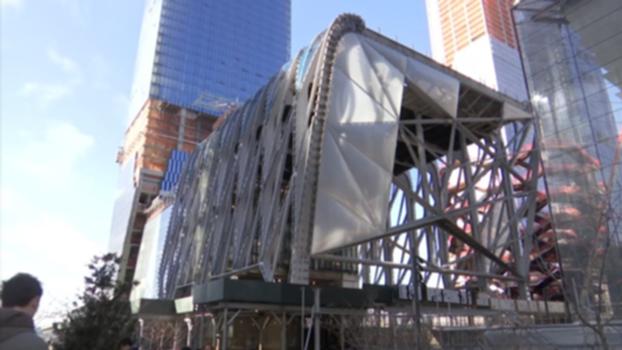 Moveable Building in Works for NY's Hudson Yards:A feature of the massive Hudson Yards complex being built along Manhattan's west side will be The Shed, a four-story arts center that moves. (March 12)
Subscribe for more Breaking News: http://smarturl.it/AssociatedPress
Get updates and more Breaking News here: http://smarturl.it/APBreakingNews
The Associated Press is the essential global news network, delivering fast, unbiased news from every corner of the world to all media platforms and formats.
AP’s commitment to independent, comprehensive journalism has deep roots. Founded in 1846, AP has covered all the major news events of the past 165 years, providing high-quality, informed reporting of everything from wars and elections to championship games and royal weddings. AP is the largest and most trusted source of independent news and information.
Today, AP employs the latest technology to collect and distribute content - we have daily uploads covering the latest and breaking news in the world of politics, sport and entertainment. Join us in a conversation about world events, the newsgathering process or whatever aspect of the news universe you find interesting or important. Subscribe: http://smarturl.it/AssociatedPress
http://www.ap.org/
https://plus.google.com/+AP/
https://www.facebook.com/APNews
https://twitter.com/AP