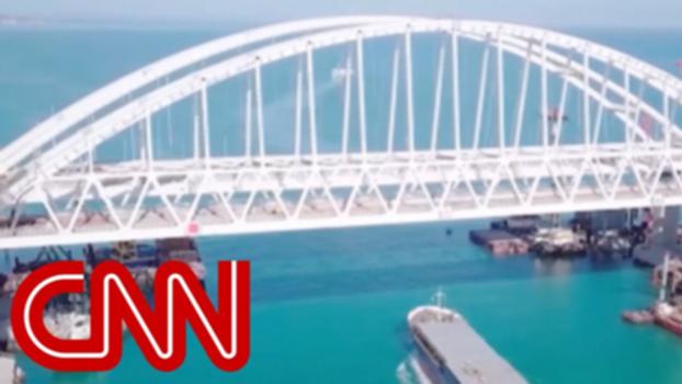Putin opens new bridge, defies the world:Russian President Vladimir Putin officially opened the Kerch Strait bridge connecting Russia with the Crimean peninsula, which was annexed by Russia in 2014. CNN's Matthew Chance reports.