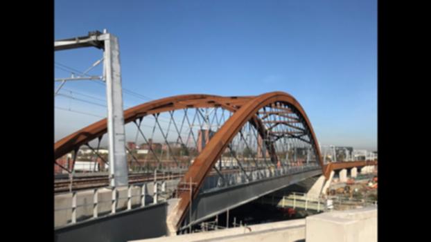 Ordsall Chord Completion Event:The opening of the Ordsall Chord on 21 November 2017.